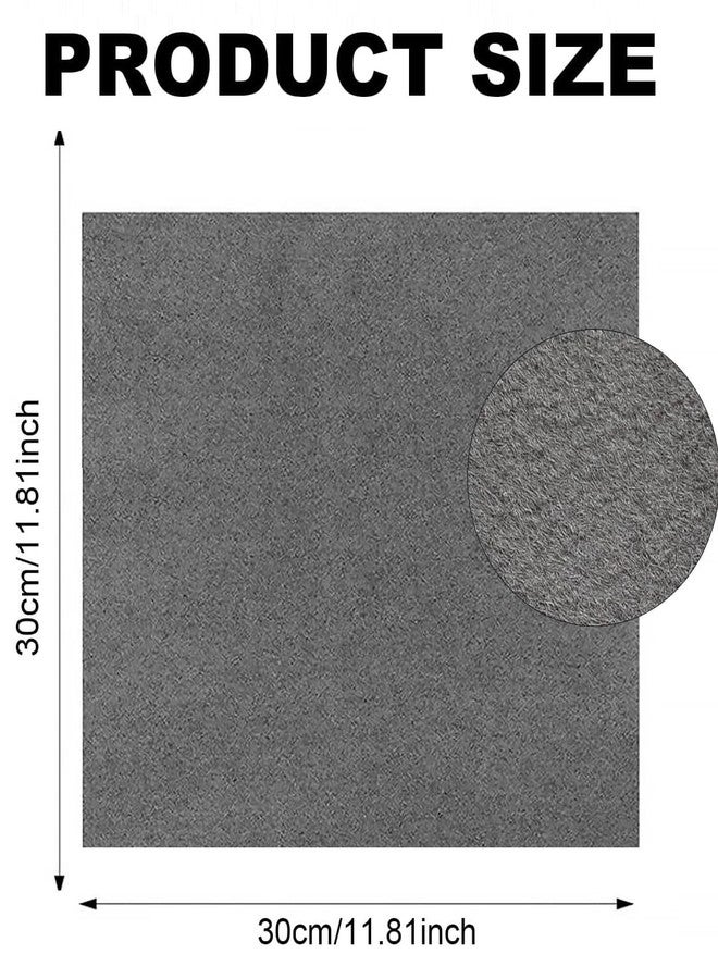 FEBLICH 5Pcs Thickened Magic Cleaning Cloth Reusable Microfiber Magic Lint Free Odorless Cleaning Cloth Water Streak Miracle Cleaning Cloth for Home Window Mirror Glass and Car (30 x 30 CM) (5Pcs) - Image 2